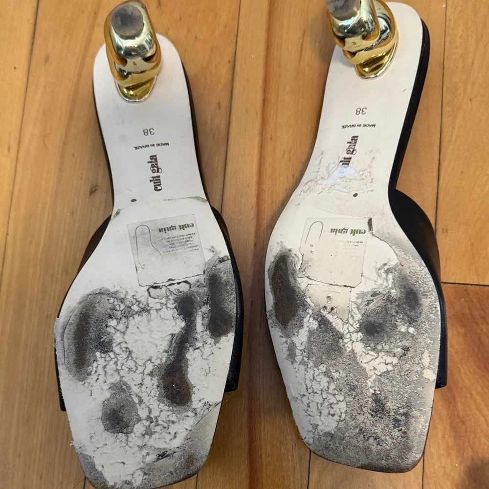 Cult Gaia Straw Slides - Picture 4 of 4